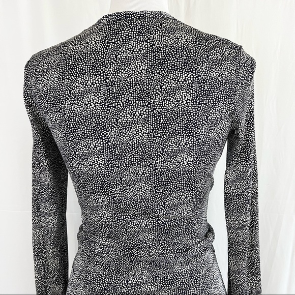 Tory Burch 100% Silk Wrap Tie Belt Dress Size XS - Picture 9 of 13